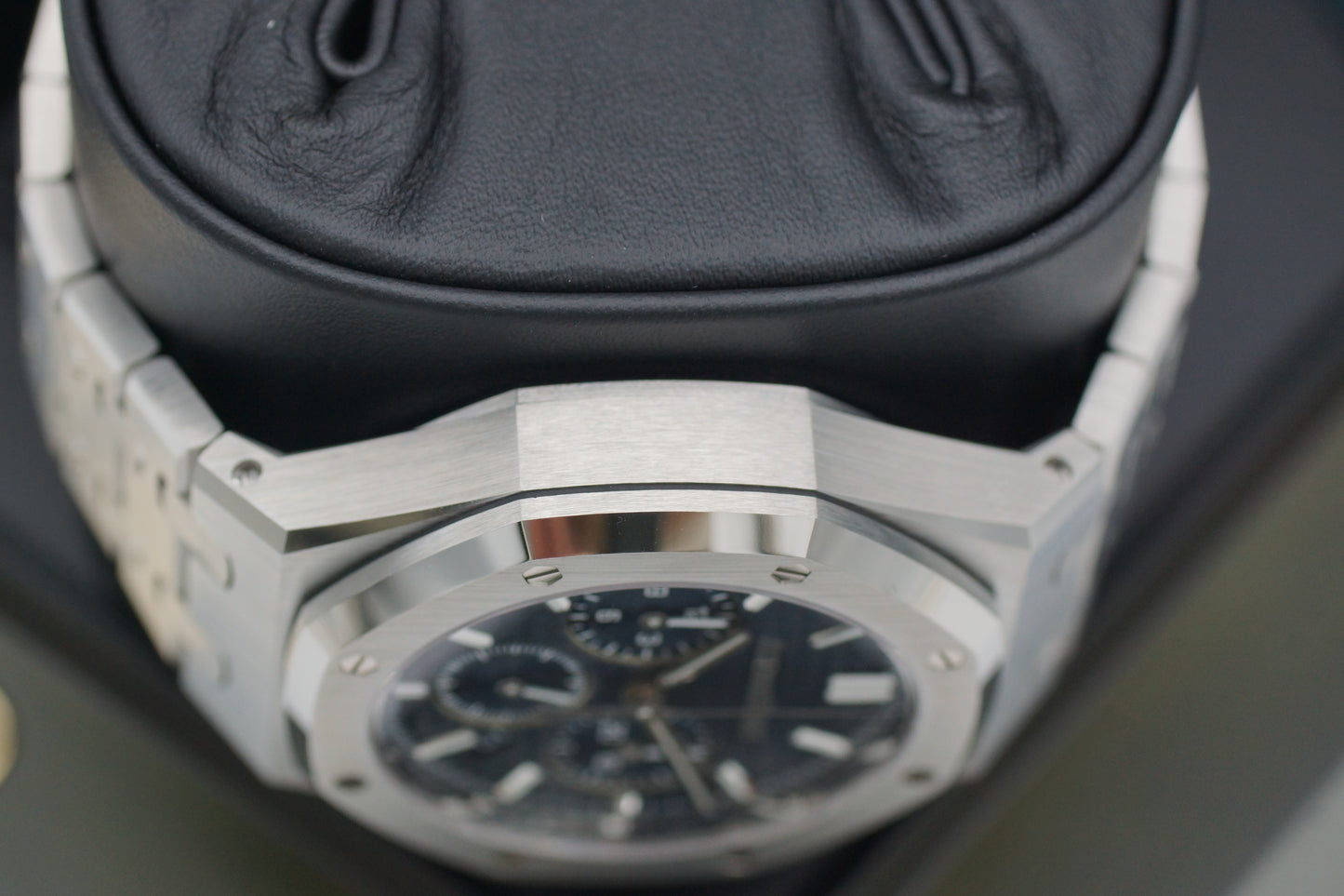 Audemars Piguet Royal Oak Blue 14790ST Steel Automatic Box/Papers 2006