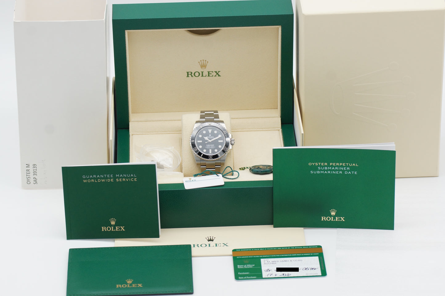 Rolex Submariner No-Date 114060 Full-Set 2020