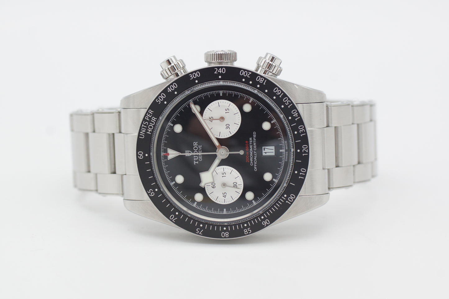 Tudor Black Bay Chrono 79360N Schwarz Full-Set 2022