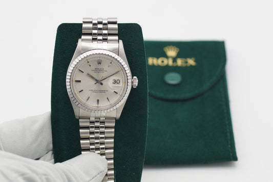 Rolex Datejust 36 1603 Silber 1977