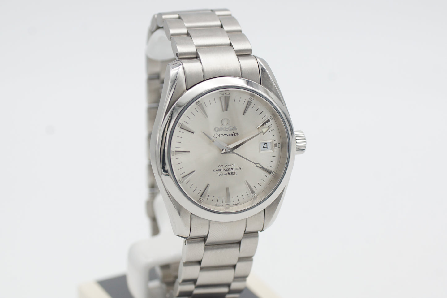 Omega Seamaster Aqua Terra Co-Axial 2504.30 Silber Box 2006