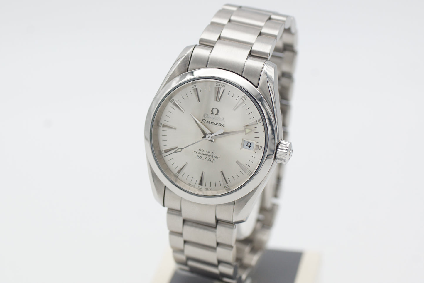 Omega Seamaster Aqua Terra Co-Axial 2504.30 Silber Box 2006