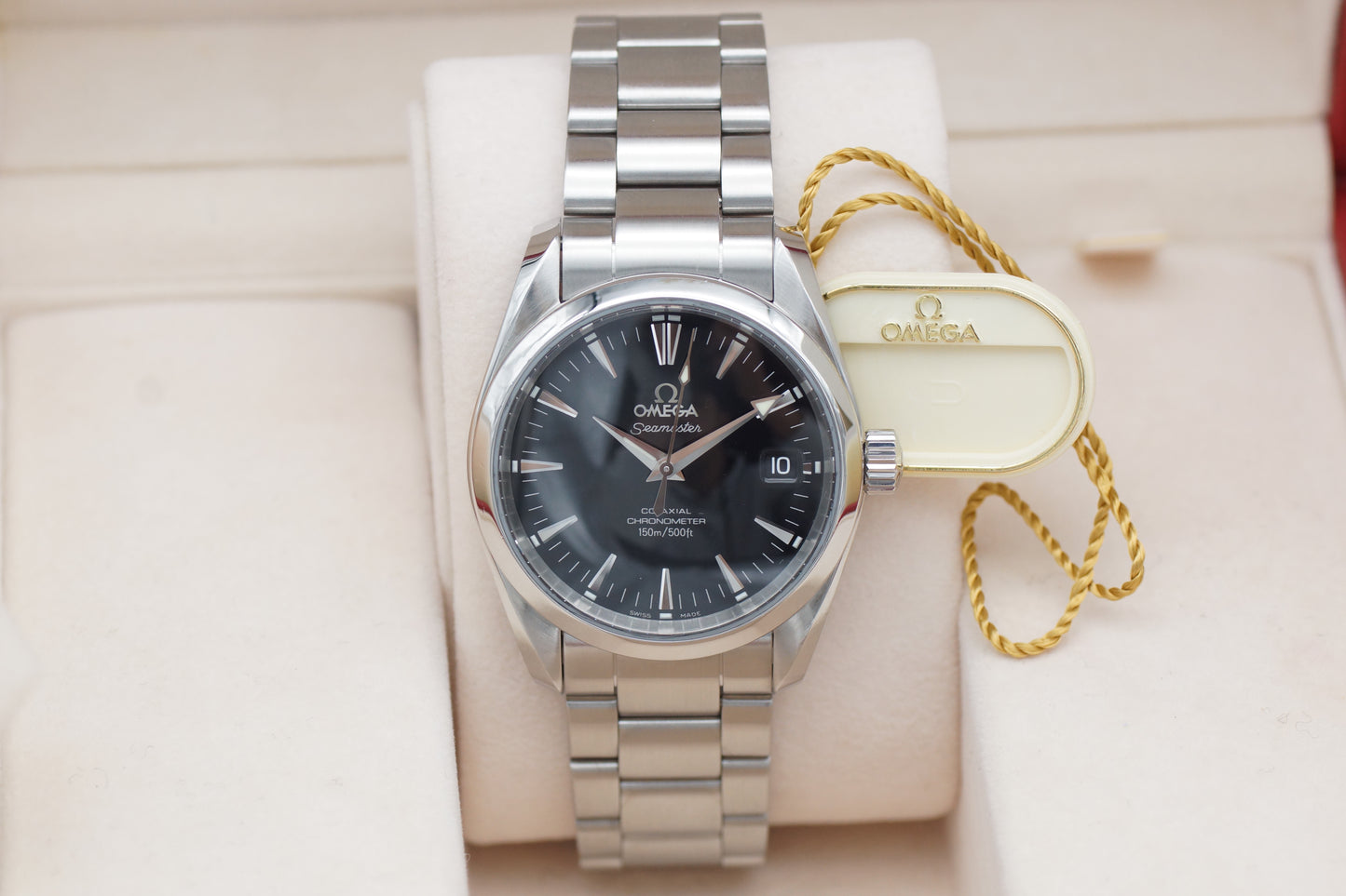 Omega Seamaster Aqua Terra Schwarz 2517.50.00 Full-Set 2007