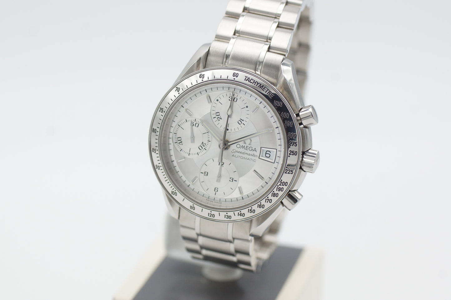 Omega Speedmaster Date 3513.30 Silber Box 2003