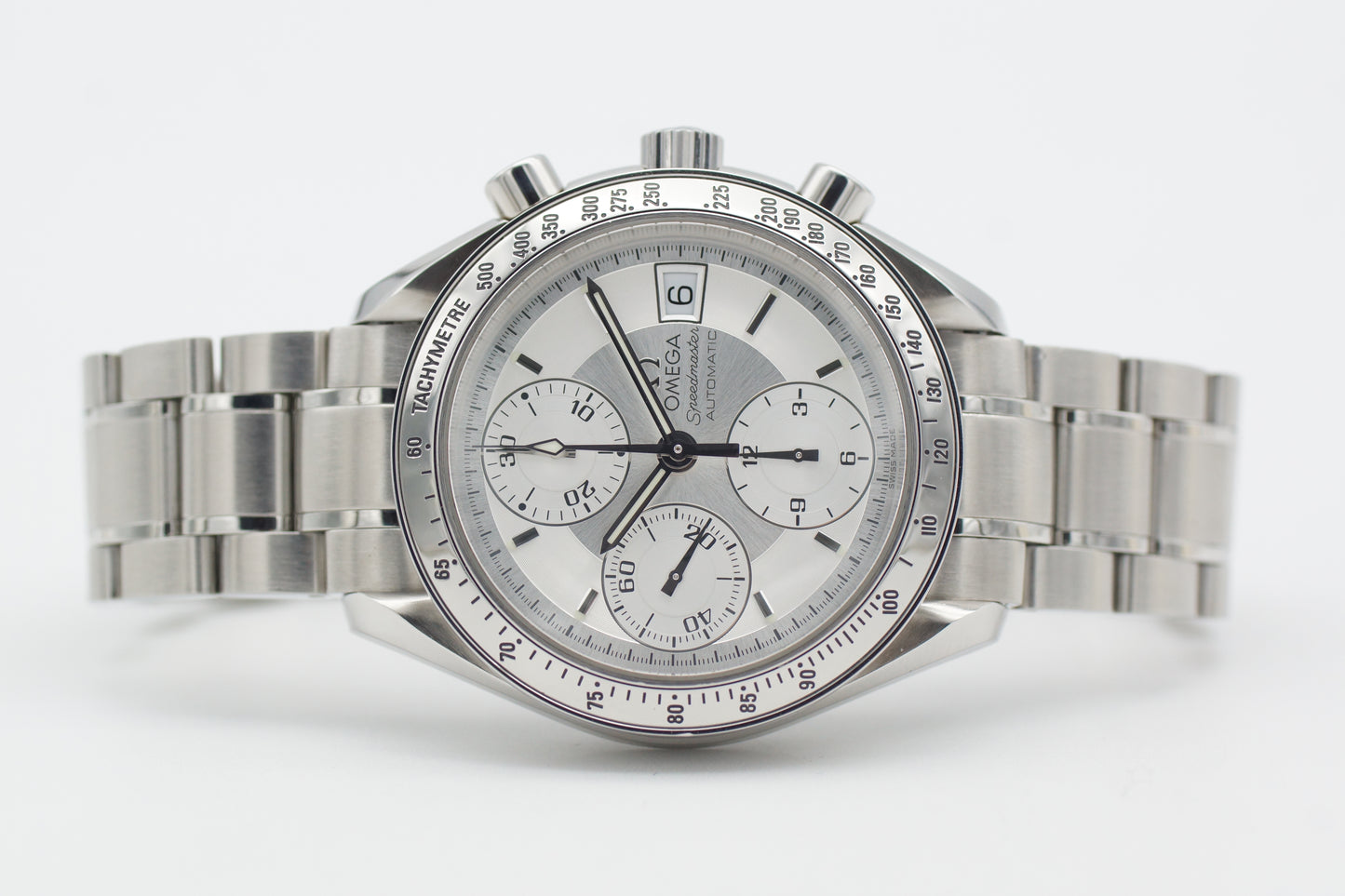 Omega Speedmaster Date 3513.30 Silber Box 2003