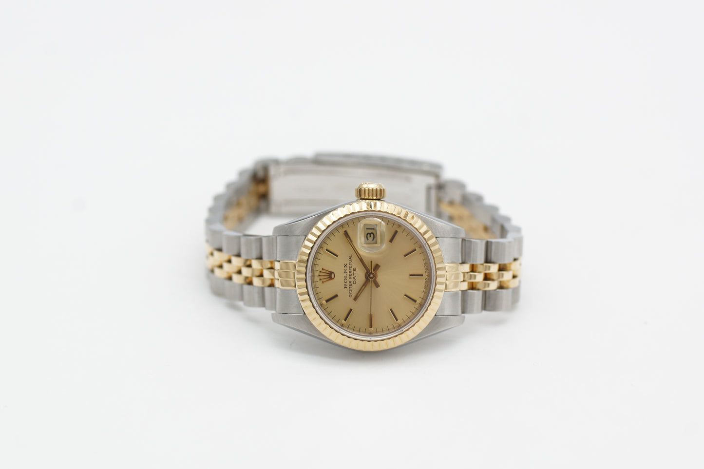 Rolex Lady-Datejust 26mm Gold/Champagne 69173 Jubilee Service 2007