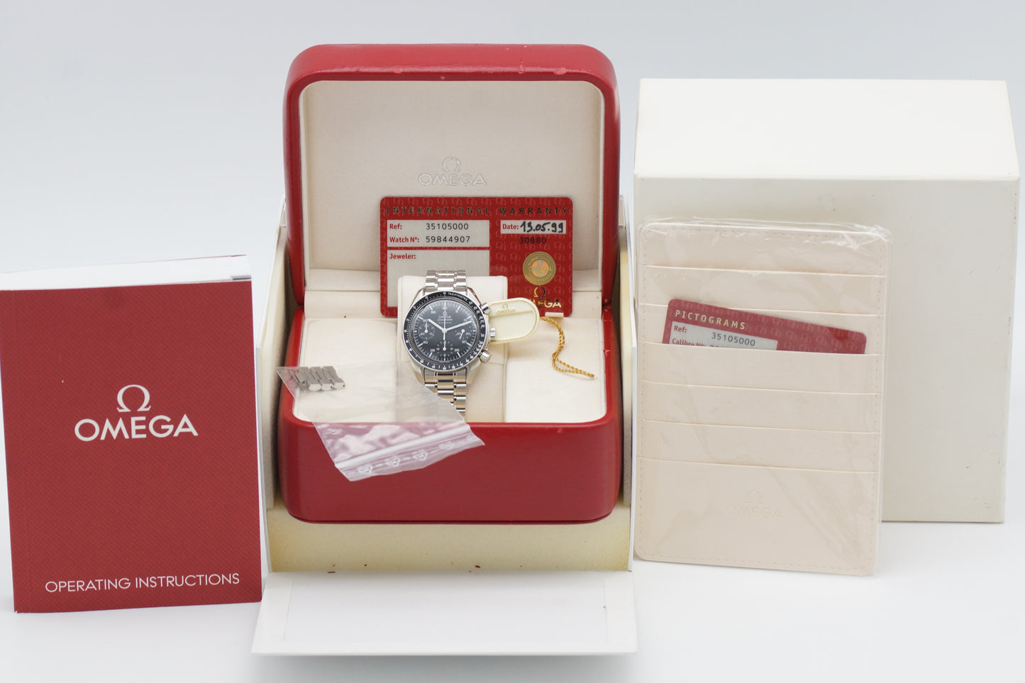 Omega Speedmaster Reduced 3510.50 39mm Full-Set 1999