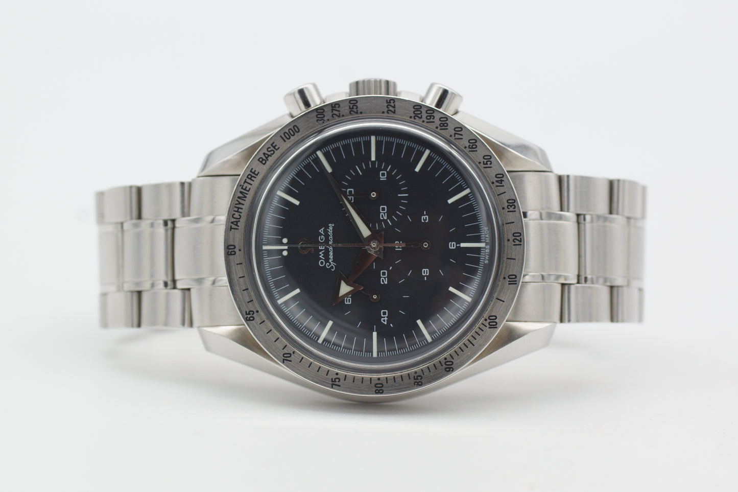 Omega Speedmaster Broad Arrow 3594.50.00 Chronograph Box/Papiere 1999