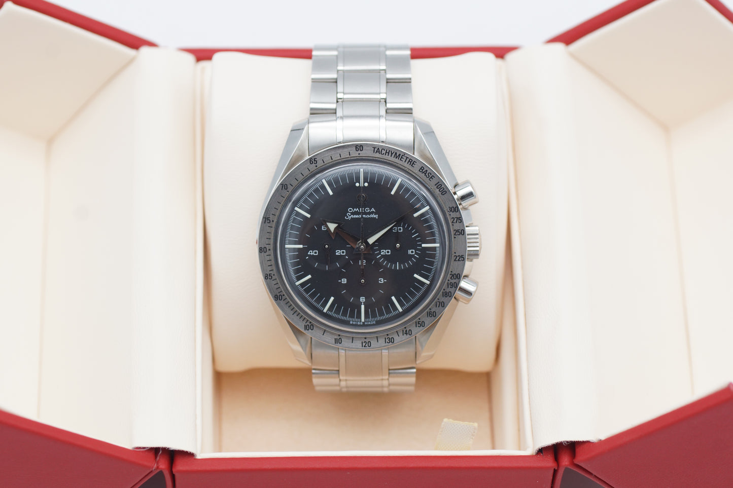 Omega Speedmaster Broad Arrow 3594.50.00 Chronograph Box/Papiere 1999