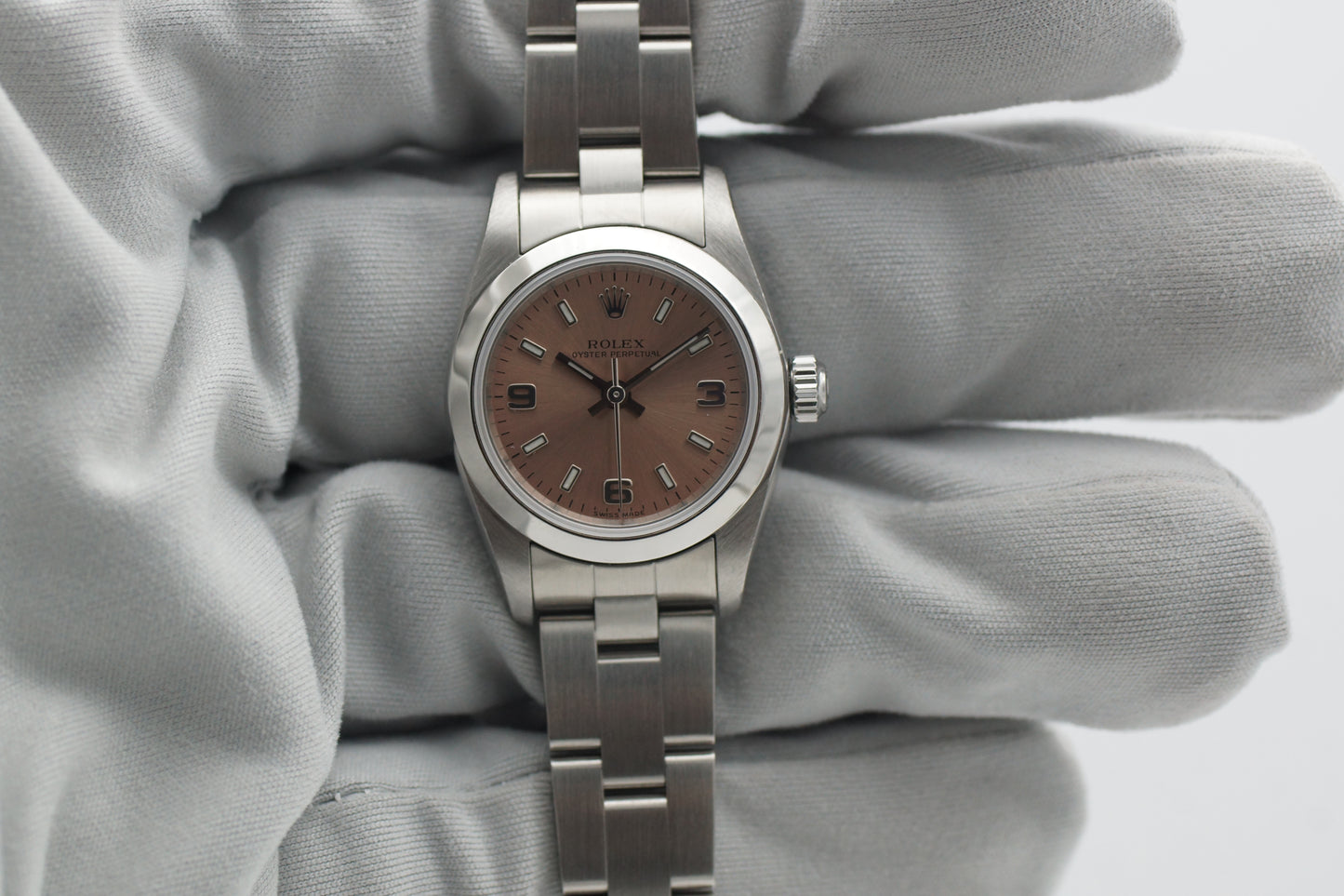 Rolex Lady Oyster Perpetual 76080 Pink Full-Set 2003