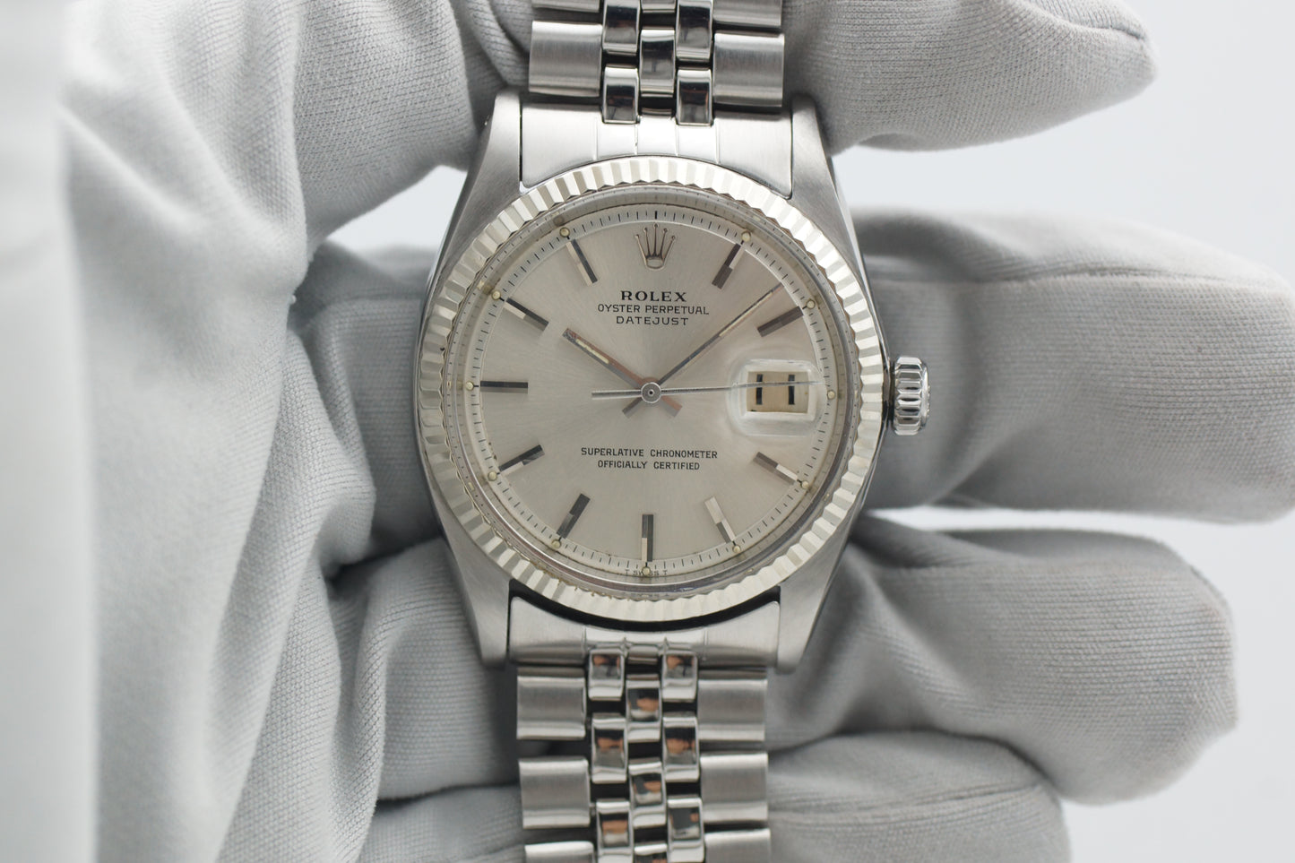 Rolex Datejust 36 1601 Silber 1968