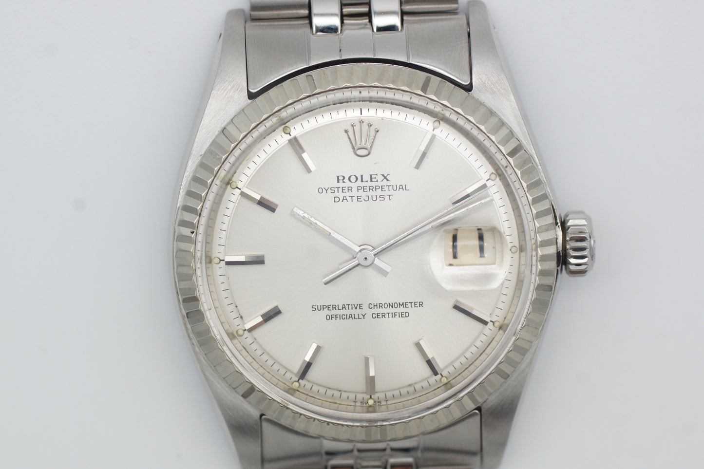 Rolex Datejust 36 1601 Silber 1968