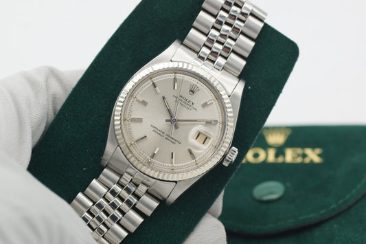 Rolex Datejust 36 1601 Silber 1968