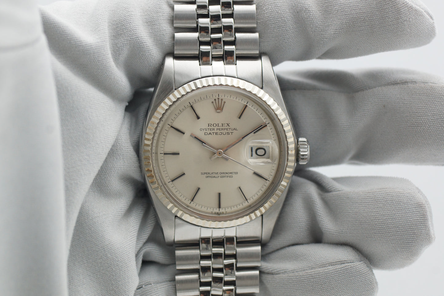 Rolex Datejust 36 1601 Silber 1972