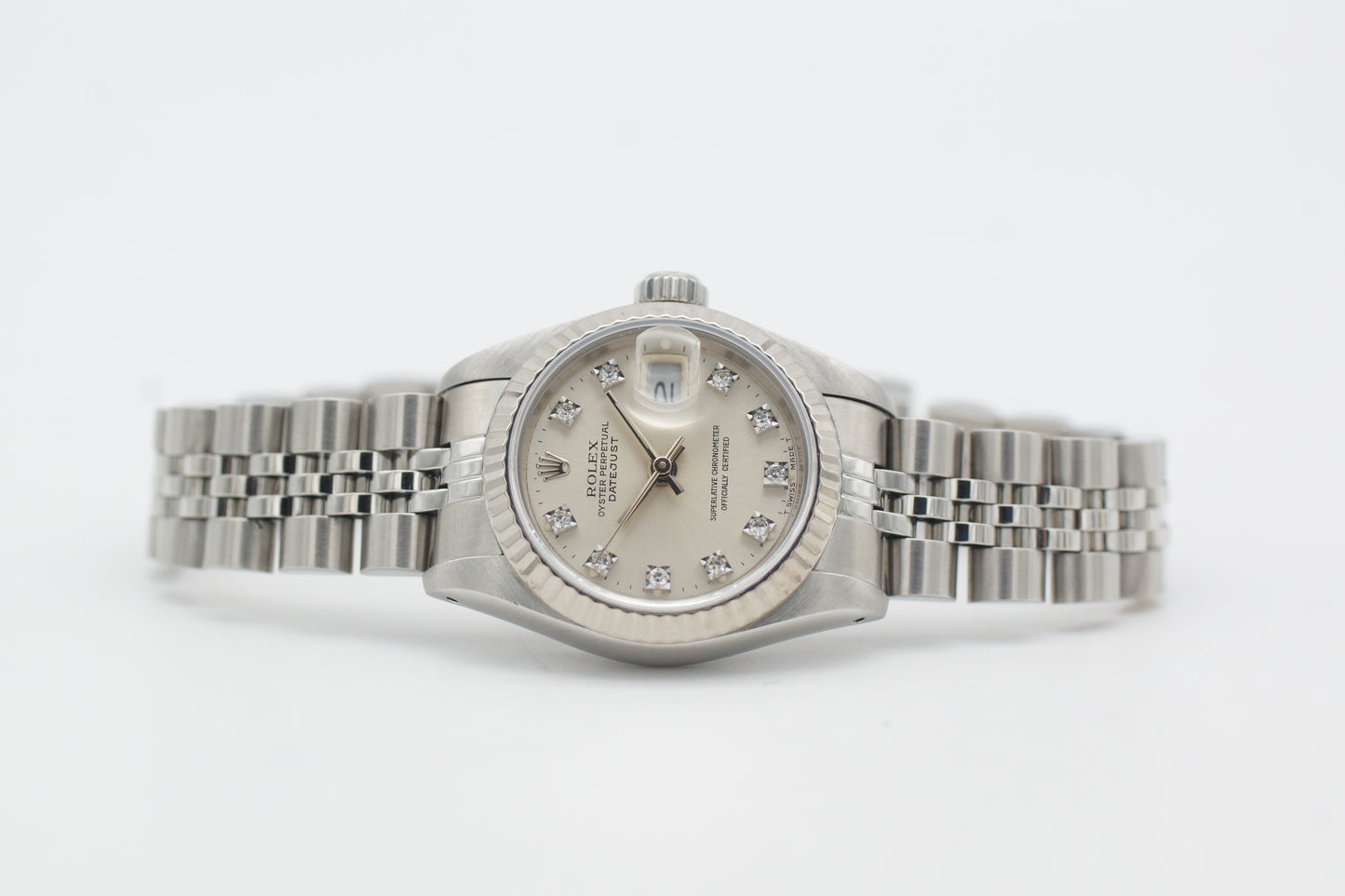 Rolex Lady-Datejust 26 69174 Silber 1991