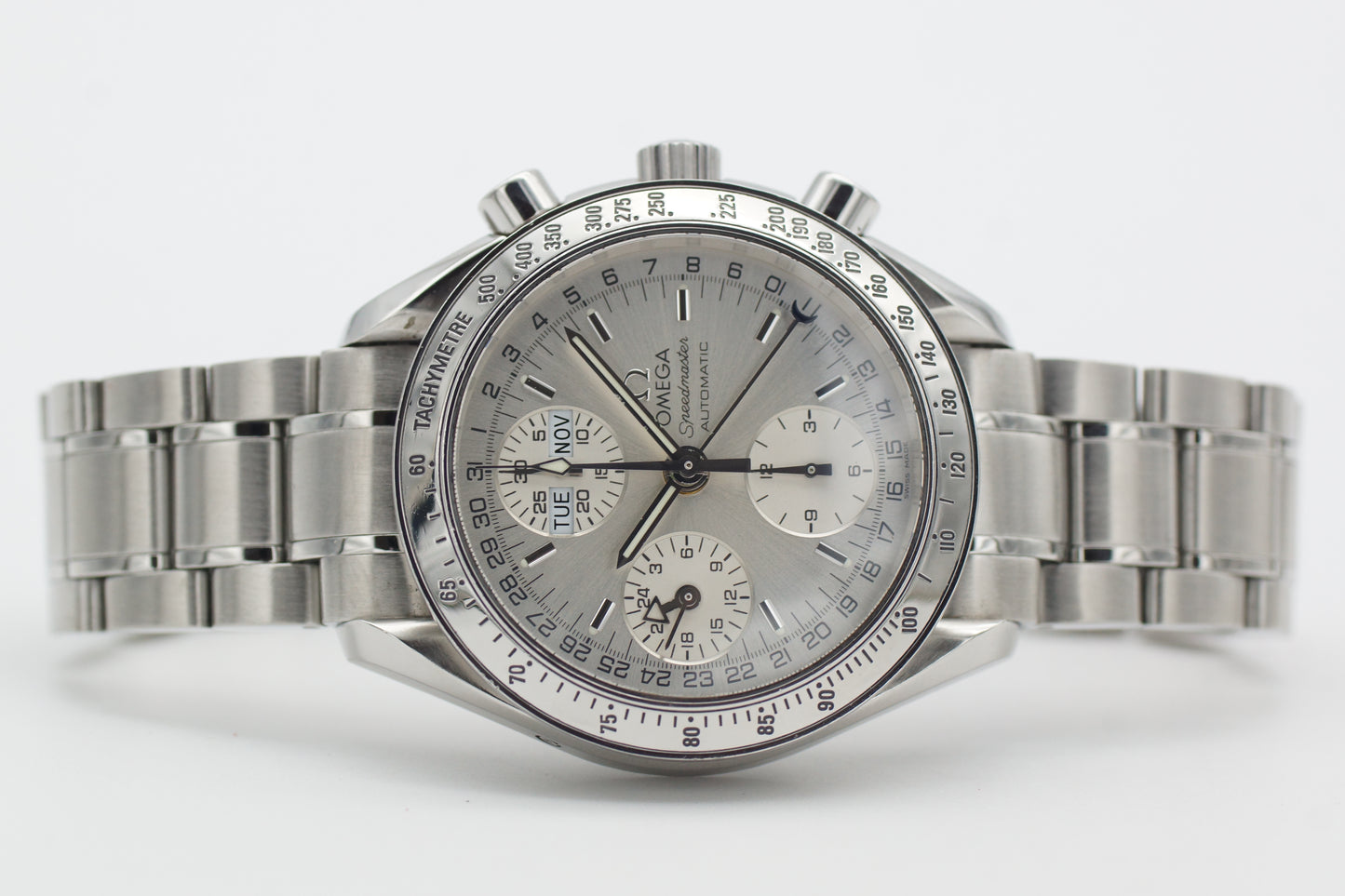 Omega Speedmaster Triple Date // Day-Date 3523.30 Box 2002