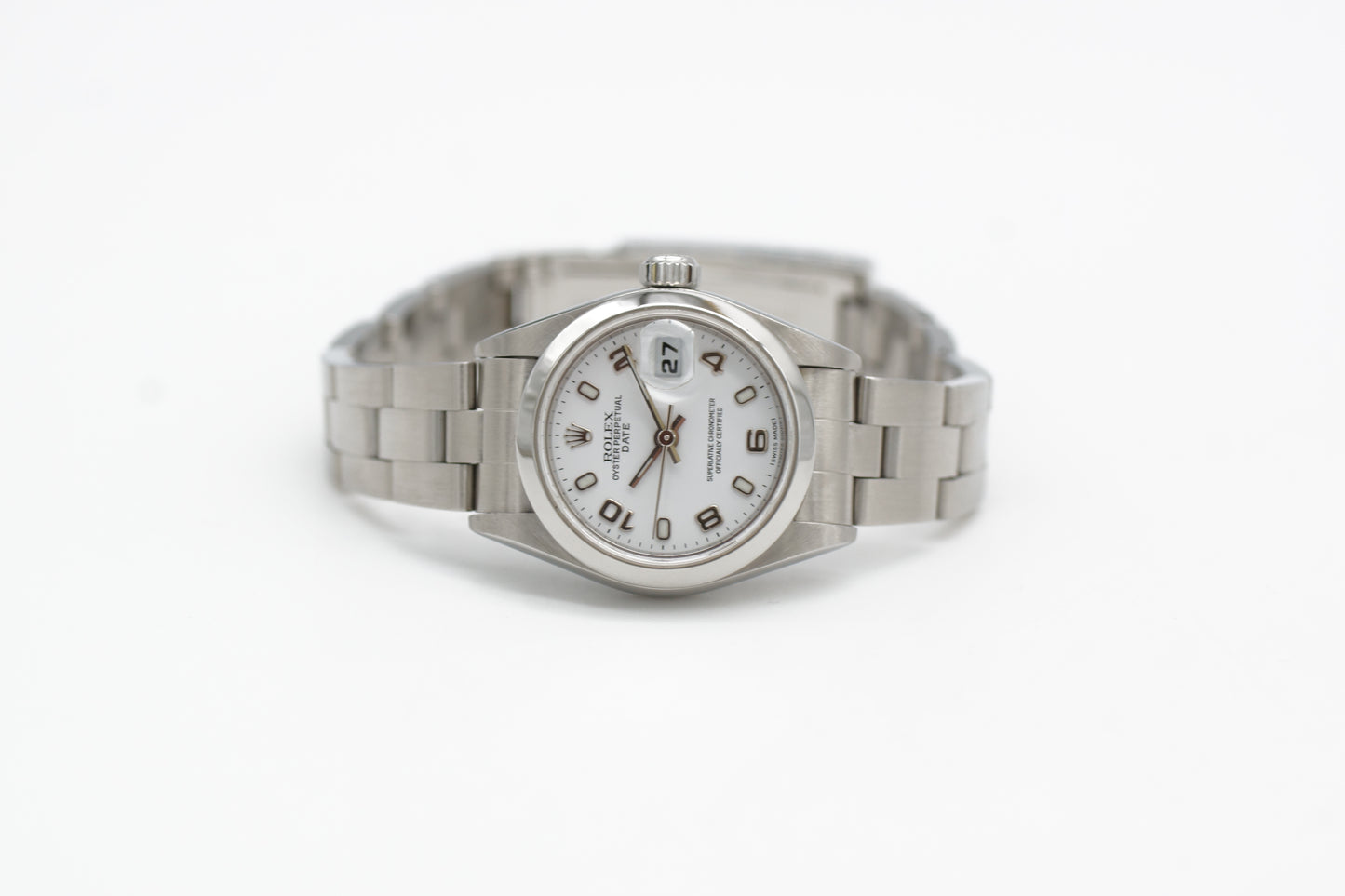 Lady Oyster Perpetual Date 79160 26 Box/Papiere 2000
