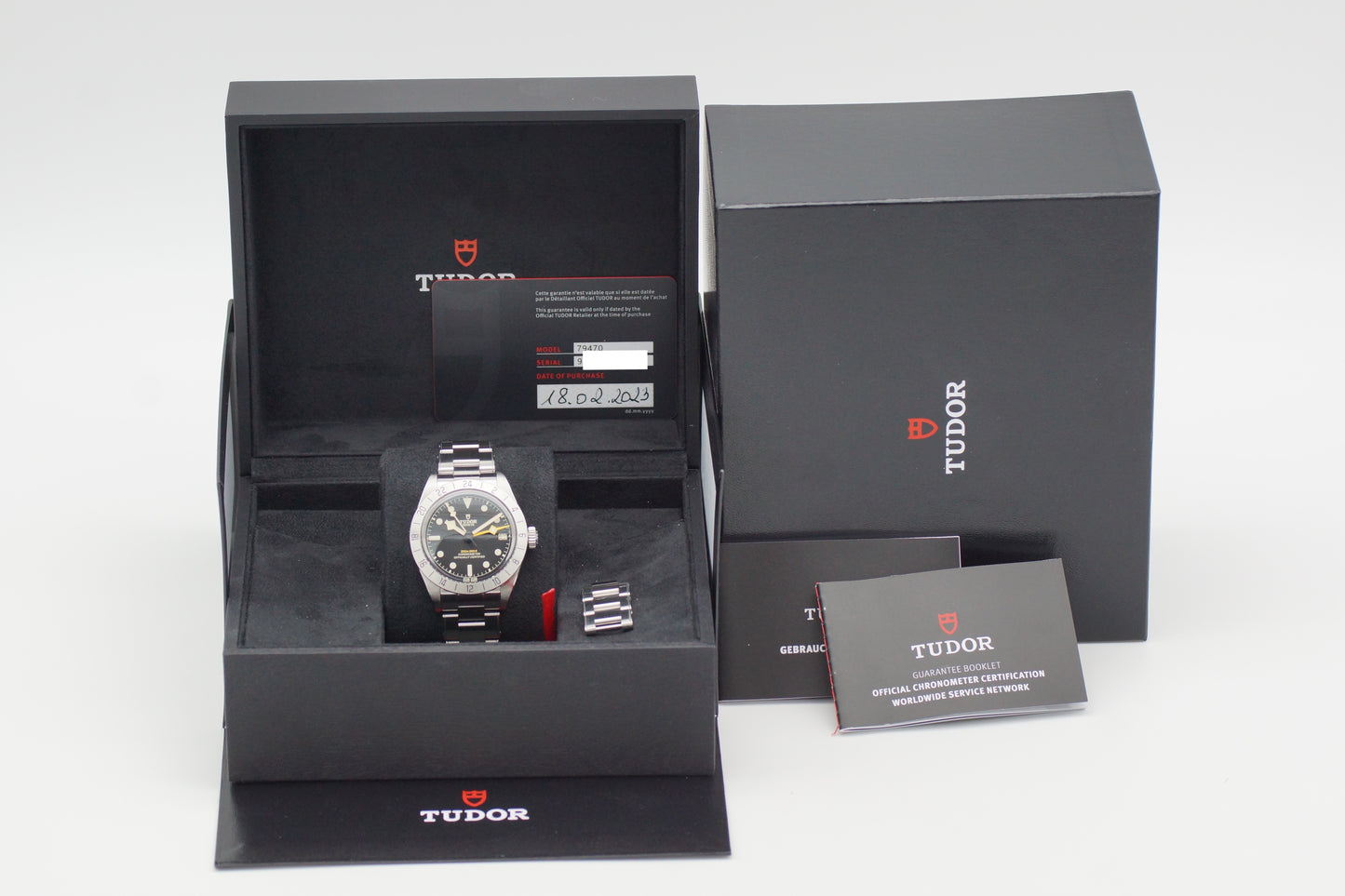 Tudor Black Bay Pro 79470 Schwarz Full-Set 2023