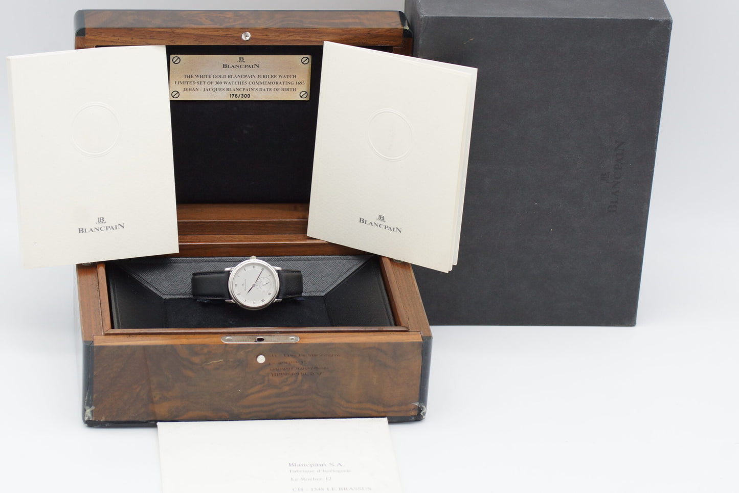 Blancpain Villeret Jubilee Limited Edition White Gold Full Set 1994