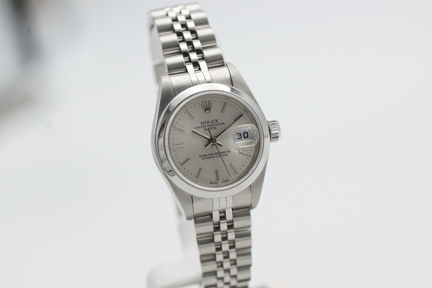 Lady Oyster Perpetual Date 79160 26 Box/Papiere 2000