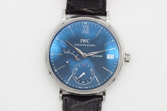 IWC Portofino 8 Days Blue IW510106 45 mm Full Set 2015