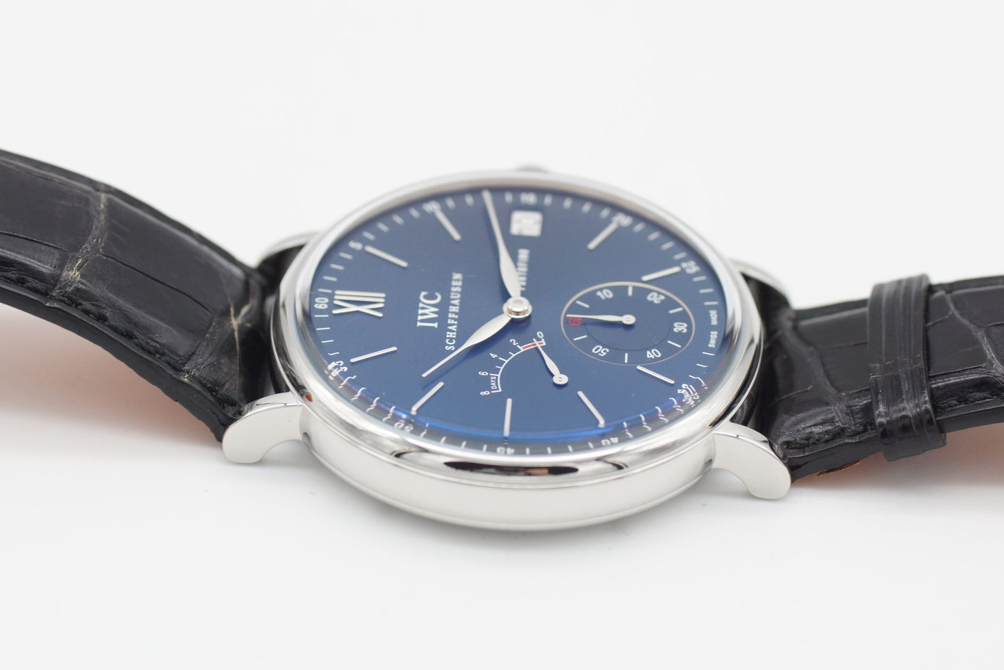 IWC Portofino 8 Days Blue IW510106 45 mm Full Set 2015