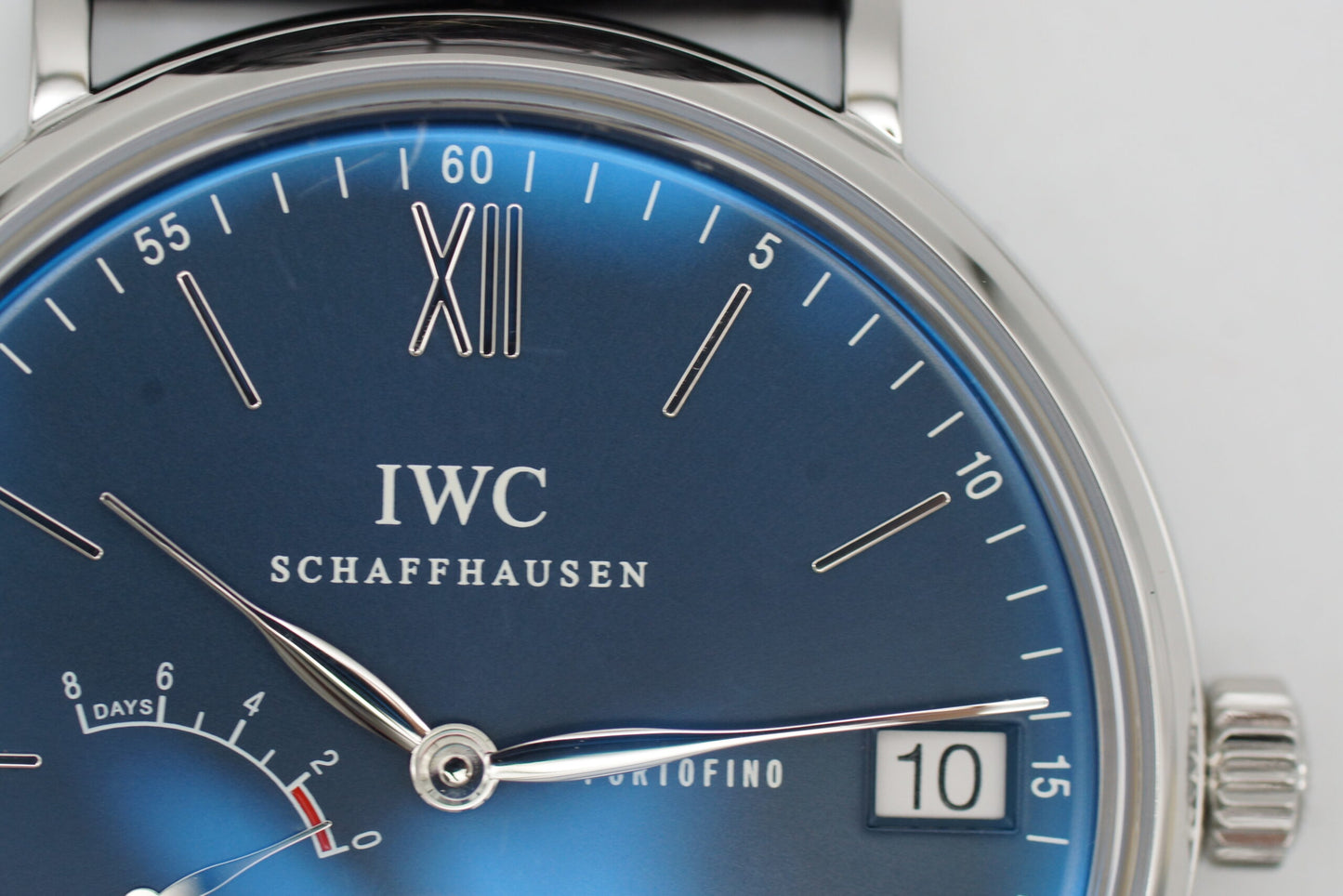 IWC Portofino 8 Days Blue IW510106 45 mm Full Set 2015